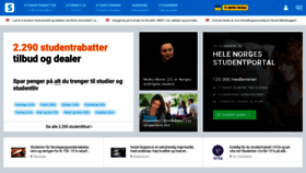 What Studenttorget.no website looked like in 2023 (1 year ago)