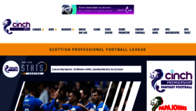 What Spfl.co.uk website looked like in 2023 (1 year ago)