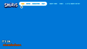 What Smurf.com website looked like in 2023 (1 year ago)