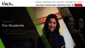 What Simge.edu.sg website looked like in 2023 (1 year ago)