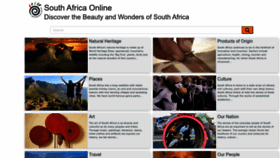 What Southafrica.co.za website looked like in 2023 (1 year ago)