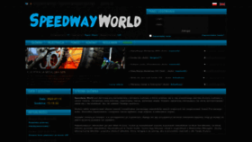 What Speedway-world.pl website looked like in 2023 (1 year ago)