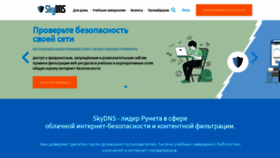 What Skydns.ru website looked like in 2023 (1 year ago)