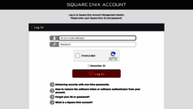 What Secure.square-enix.com website looked like in 2023 (1 year ago)