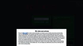 What Splix.io website looked like in 2023 (2 years ago)