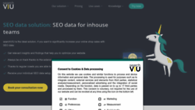 What Searchviu.com website looked like in 2023 (1 year ago)