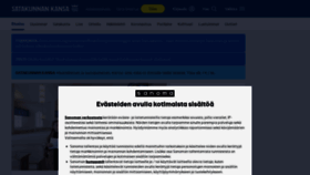 What Satakunnankansa.fi website looked like in 2023 (1 year ago)