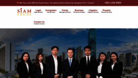 What Siam-legal.com website looked like in 2023 (1 year ago)