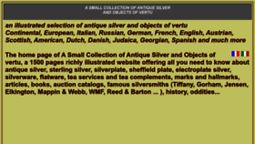 What Silvercollection.it website looked like in 2023 (1 year ago)