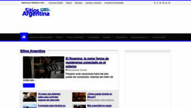 What Sitiosargentina.com.ar website looked like in 2023 (1 year ago)