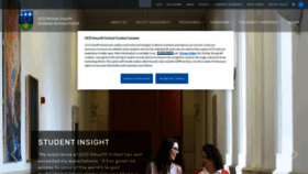 What Smurfitschool.ie website looked like in 2023 (1 year ago)