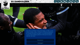 What Svs1916.de website looked like in 2023 (1 year ago)