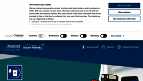 What South-norfolk.gov.uk website looked like in 2023 (1 year ago)
