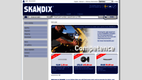 What Skandix.de website looked like in 2023 (1 year ago)