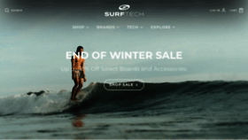What Surftech.com website looked like in 2023 (1 year ago)