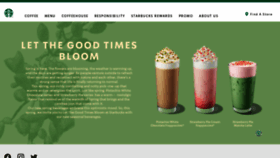 What Starbucks.co.id website looked like in 2023 (2 years ago)