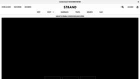 What Strandbags.com.au website looked like in 2023 (1 year ago)
