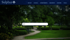 What Sulphur.org website looked like in 2023 (1 year ago)