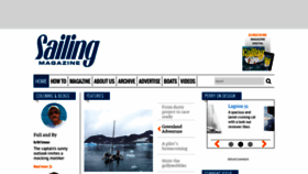 What Sailingmagazine.net website looked like in 2023 (1 year ago)