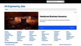What Seachengineeringjobs.com website looked like in 2023 (1 year ago)