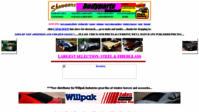 What Showcars-bodyparts.com website looked like in 2023 (1 year ago)