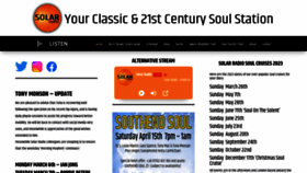 What Solarradio.com website looked like in 2023 (1 year ago)