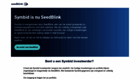 What Symbid.nl website looked like in 2023 (1 year ago)