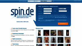 What Spinchat.de website looked like in 2023 (1 year ago)