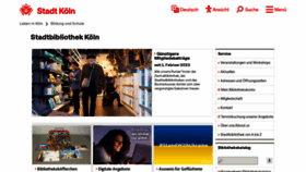 What Stbib-koeln.de website looked like in 2023 (1 year ago)