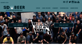 What Sdbeer.com website looked like in 2023 (1 year ago)