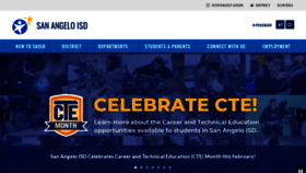 What Saisd.org website looked like in 2023 (1 year ago)