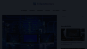 What Siliconnews.es website looked like in 2023 (1 year ago)