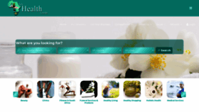 What Sahealthguide.co.za website looked like in 2023 (1 year ago)