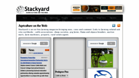 What Stackyard.com website looked like in 2023 (1 year ago)