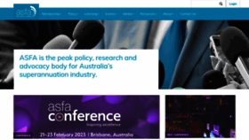 What Superannuation.asn.au website looked like in 2023 (3 years ago)