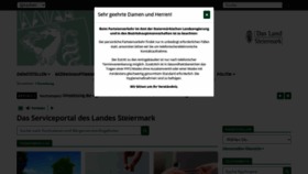 What Steiermark.at website looked like in 2023 (1 year ago)
