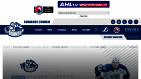 What Syracusecrunch.com website looked like in 2023 (1 year ago)