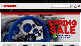 What Speedhut.com website looked like in 2023 (1 year ago)