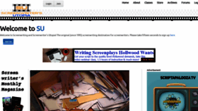 What Screenwritersutopia.com website looked like in 2023 (1 year ago)