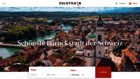 What Solothurn-city.ch website looked like in 2023 (1 year ago)
