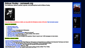 What Somaweb.org website looked like in 2023 (2 years ago)