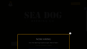 What Seadogbrewing.com website looked like in 2023 (1 year ago)