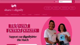 What Sharethedignity.org.au website looked like in 2023 (1 year ago)