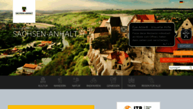 What Sachsen-anhalt-tourismus.de website looked like in 2023 (1 year ago)