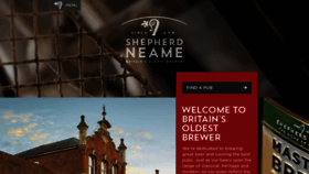 What Shepherdneame.co.uk website looked like in 2023 (1 year ago)