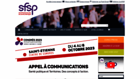 What Sfsp.fr website looked like in 2023 (1 year ago)