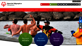 What Specialolympicspa.org website looked like in 2023 (2 years ago)