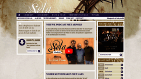 What Sela.nl website looked like in 2023 (1 year ago)
