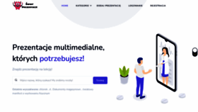 What Swiat-prezentacji.pl website looked like in 2023 (1 year ago)