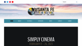 What Santafefilmfestival.com website looked like in 2023 (1 year ago)